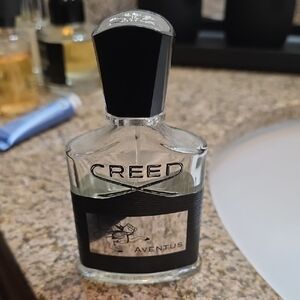 Creed Aventus Black and Silver Bottle